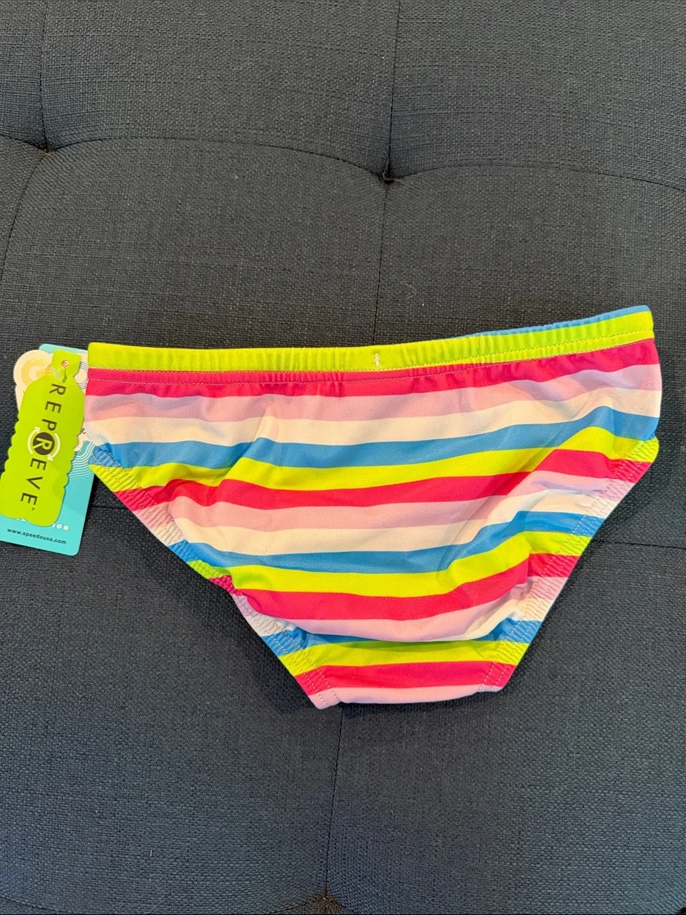 Speedo bright striped
